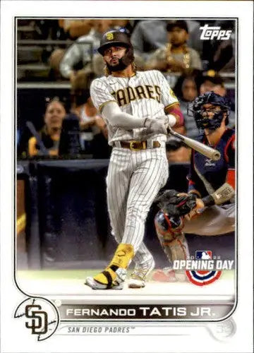 2022 Topps Opening Day Fernando Tatis Jr. Padres baseball card NM-MT