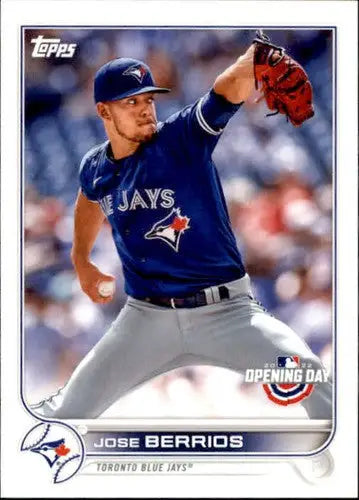2022 Topps Opening Day #69 Jose Berrios NM-MT Blue Jays - Baseball Card Single