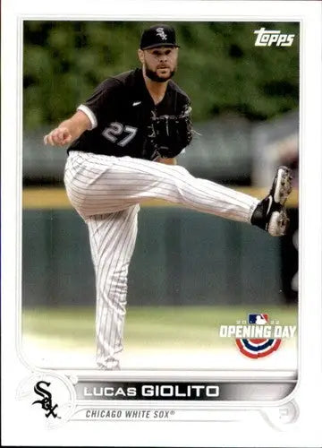 2022 Topps Opening Day #70 Lucas Giolito NM-MT White Sox - Baseball Card Single