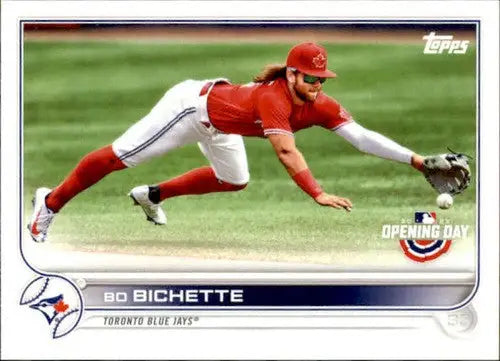 2022 Topps Opening Day #77 Bo Bichette NM-MT Blue Jays ID:41840 - Baseball Card Single
