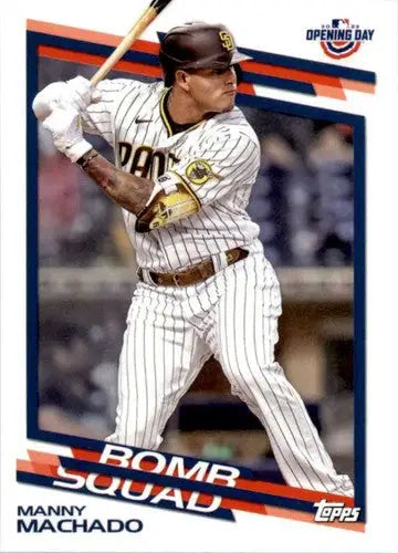 2022 Topps Opening Day Bomb Squad #BS-23 Manny Machado NM-MT Padres - Baseball Card Single