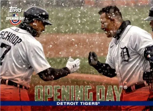 2022 Topps Opening Day Opening Day #OD-2 Detroit Tigers NM-MT - Baseball Card Single