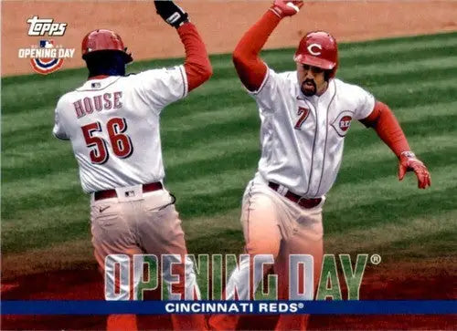 2022 Topps Opening Day Opening Day #OD-8 Cincinnati Reds NM-MT - Baseball Card Single