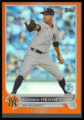 2022 Topps Orange #55/75 #287 Andrew Heaney