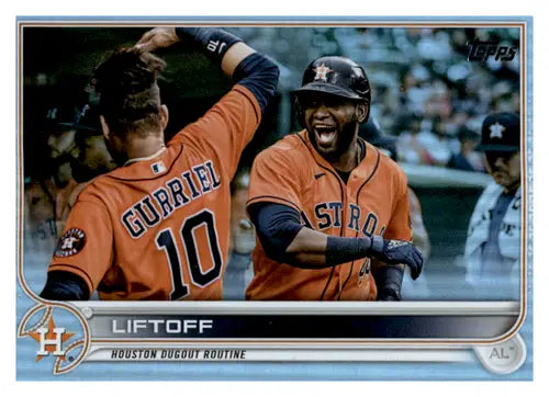 2022 Topps Rainbow Foil #110 Yordan Alvarez NM-MT Astros ID:44600 - Baseball Card Single