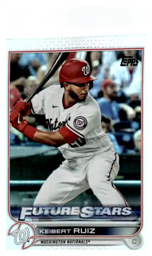 2022 Topps Rainbow Foil #568 Keibert Ruiz NM-MT Nationals ID:43911 - Baseball Card Single