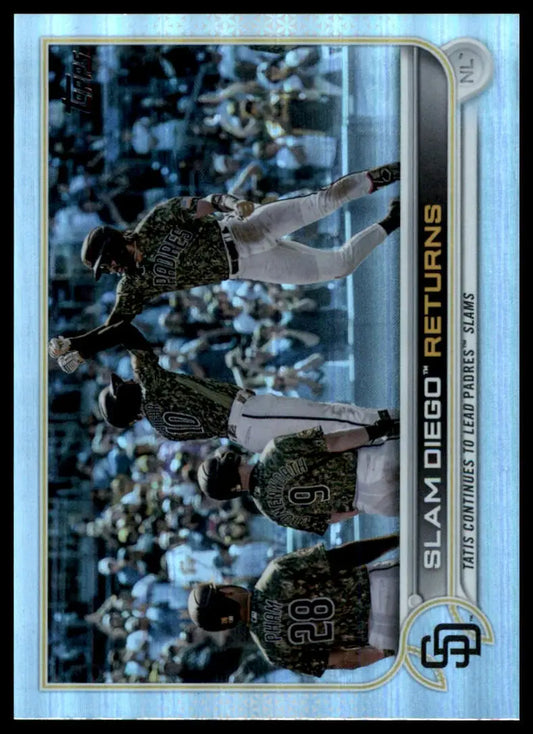 2022 Topps - Rainbow Foil Slam Diego Returns 125 San Diego Padres Baseball NM - Baseball Card Single