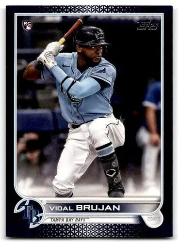 2022 Topps Royal Blue #25 Vidal Brujan NM-MT RC Rookie Rays - Baseball Card Single