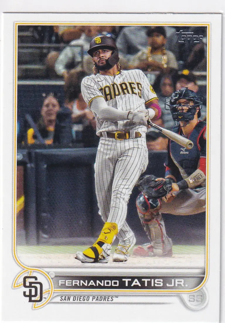 2022 TOPPS SERIES ONE #100 FERNANDO TATIS JR- SAN DIEGO PADRES - Baseball Card Single