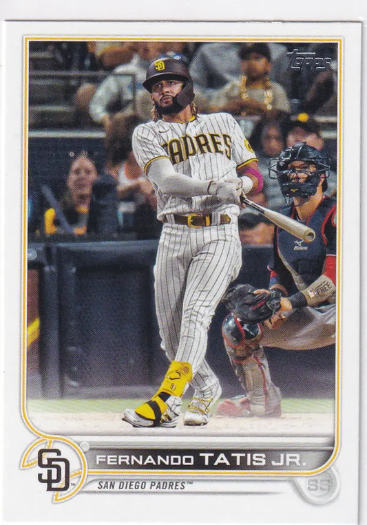 2022 TOPPS SERIES ONE #100 FERNANDO TATIS JR- SAN DIEGO PADRES - Baseball Card Single