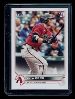 2022 Topps Seth Beer #345 RC Baseball - Baseball Card Single