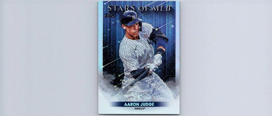 Aaron Judge baseball card from 2022 Topps #SMLB-14 Aaron Judge Stars of MLB collection