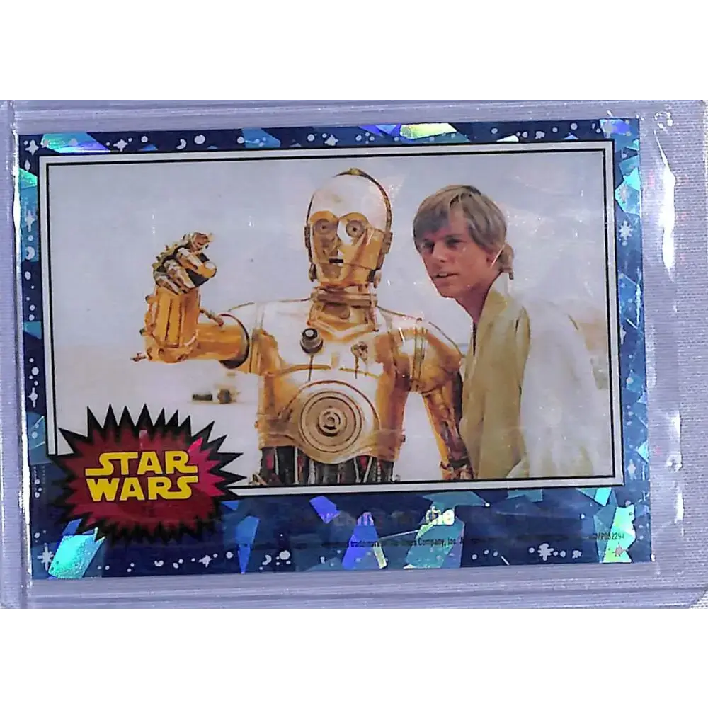 2022 Topps Star Wars Sapphire #19 Searching for the Little Droid NM-MT - Star Wars Card Single