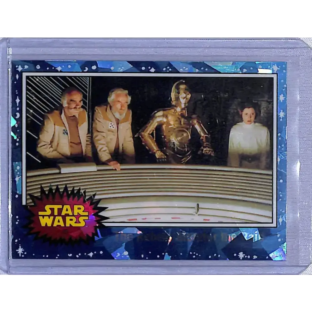 2022 Topps Star Wars Sapphire #49 The Rebels Monitor the Raid NM-MT - Star Wars Card Single
