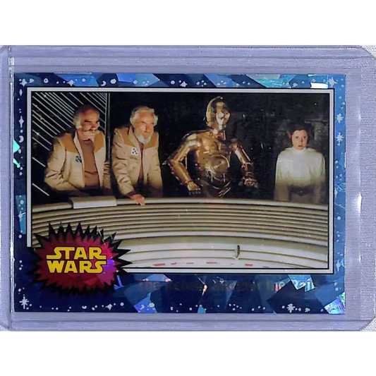 2022 Topps Star Wars Sapphire #49 The Rebels Monitor the Raid NM-MT - Star Wars Card Single