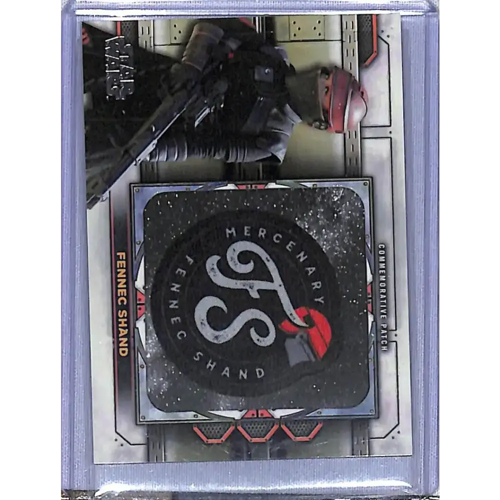 2022 Topps Star Wars: The Book of Boba Fett Commemorative Patch #MP-20 Fennec Shand NM-MT NonSport Card - Star Wars