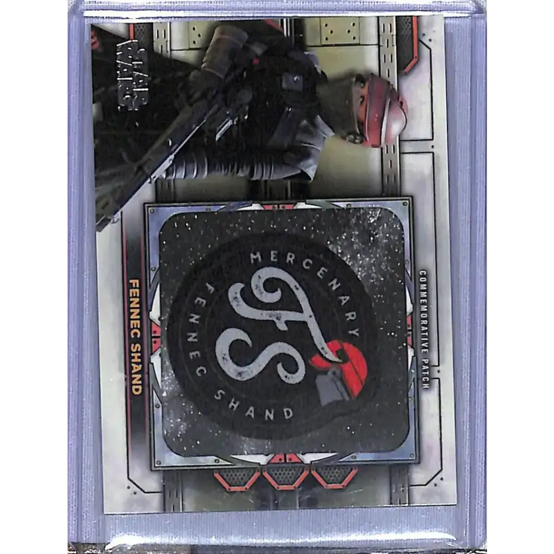 2022 Topps Star Wars: The Book of Boba Fett Commemorative Patch #MP-20 Fennec Shand NM-MT NonSport Card - Star Wars