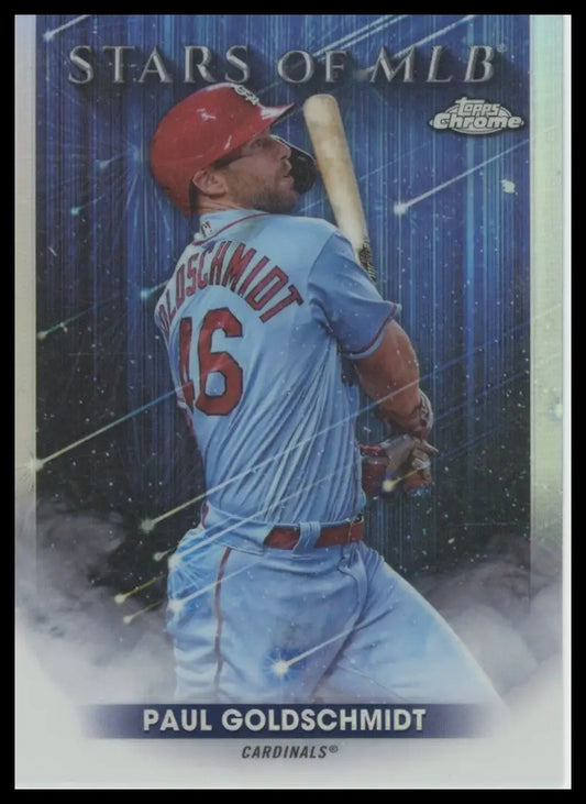 2022 Topps - Stars of MLB Chrome Paul Goldschmidt SMLBC-54 St Louis Cardinals NM - Baseball Card Single