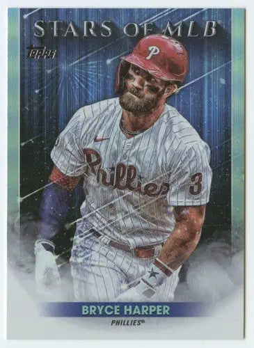 2022 Topps Stars of MLB #SMLB-15 Bryce Harper NM-MT Phillies - Baseball Card Single
