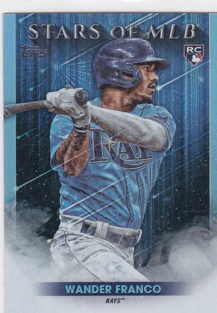 2022 Topps Stars of MLB #SMLB-20 Wander Franco RC Tampa Bay Rays