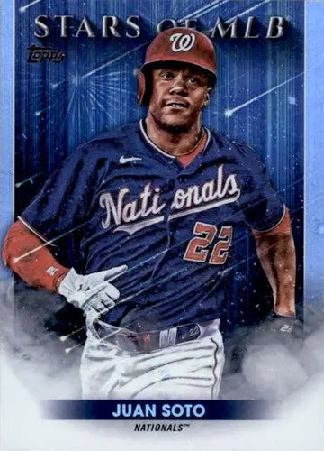 2022 Topps Stars of MLB #SMLB-23 Juan Soto NM-MT Nationals - Baseball Card Single