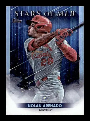 2022 Topps Stars of MLB Nolan Arenado baseball card with original gloss featuring Cardinals