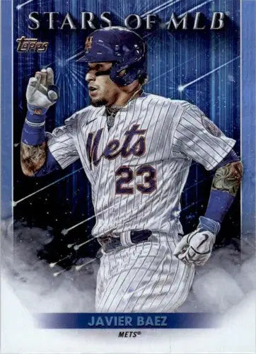 2022 Topps Stars of MLB #SMLB-5 Javier Baez NM-MT Mets - Baseball Card Single