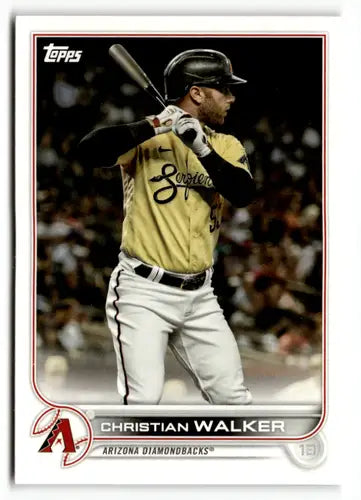 2022 Topps Team Sets Arizona Diamondbacks #ARI-9 Christian Walker NM-MT ID:49071 - Baseball Card Single