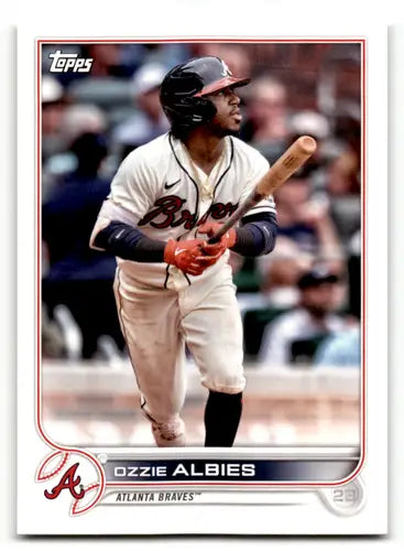 2022 Topps Team Sets Atlanta Braves #ATL-2 Ozzie Albies NM-MT Braves ID:46229 - Baseball Card Single
