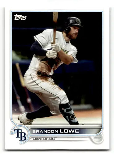2022 Topps Team Sets Tampa Bay Rays #TB-3 Brandon Lowe NM-MT Rays ID:46238 - Baseball Card Single