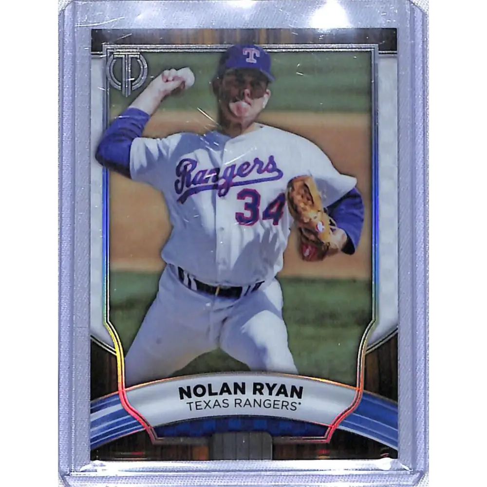 2022 Topps Tribute #74 Nolan Ryan NM-MT Texas Rangers Baseball Card Image 1