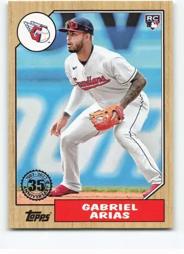 2022 Topps Update 1987 Baseball #87TBU-47 Gabriel Arias NM-MT Guardians ID:49026 - Baseball Card Single