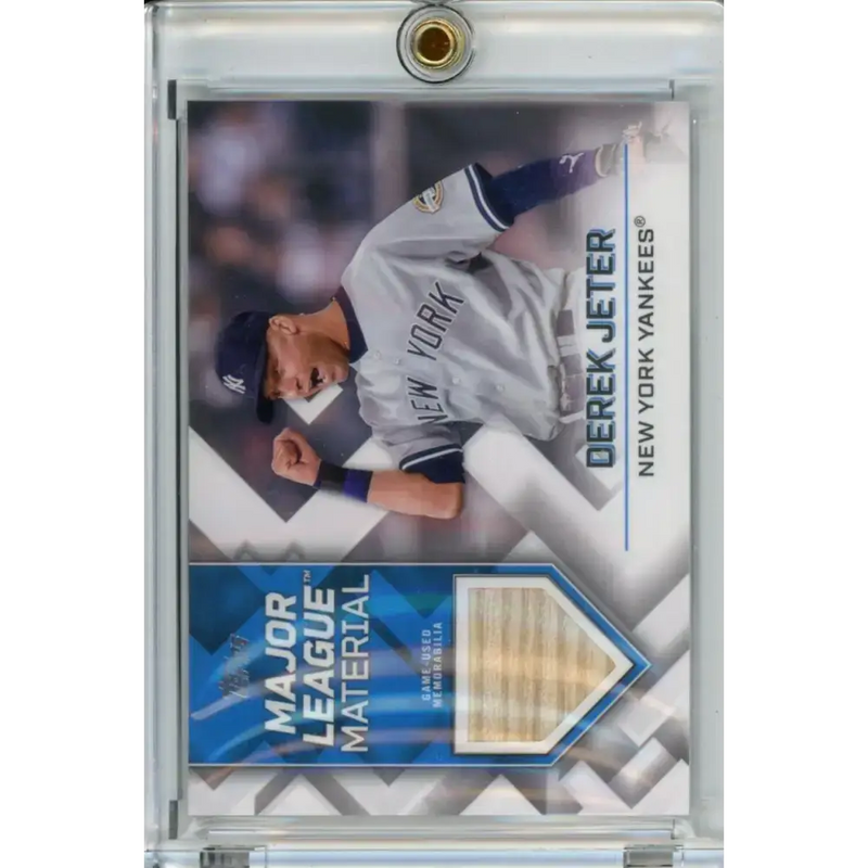 2022 Topps Update Major League Material Relics #MLM-DJ Derek Jeter NM-MT MEM New York Yankees Baseball Card - Baseball