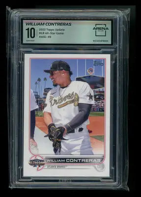 2022 Topps Update MLB All-Star Game William Contreras #ASG-49 Arena Club 10