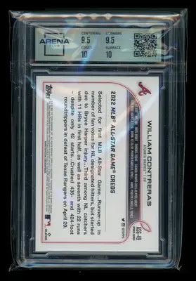 2022 Topps Update MLB All-Star Game William Contreras #ASG-49 Arena Club 10