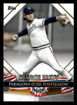 2022 Topps Update #PP-6 George Brett Paragons of the Postseason - Baseball Card Single