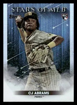 2022 Topps Update #SMLBC-89 CJ Abrams Stars of MLB Chrome - Baseball Card Single