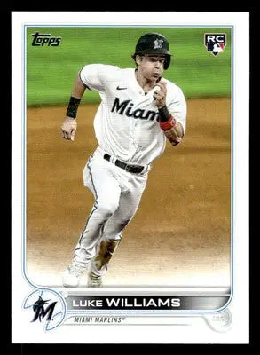 2022 Topps Update #US104 Luke Williams - Baseball Card Single