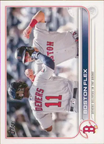 2022 Topps Update #US11 Rafael Devers/Enrique Hernandez NM-MT Red Sox ID:47473 - Baseball Card Single