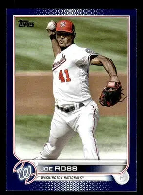 2022 Topps Update #US132 Joe Ross Royal Blue - Baseball Card Single