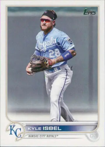 2022 Topps Update US151 Kyle Isbel Royals baseball card NM-MT US151 Kyle Isbel