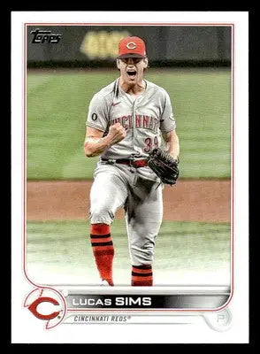 2022 Topps Update #US161 Lucas Sims - Baseball Card Single