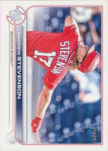 2022 Topps Update #US173 Andrew Stevenson NM-MT Nationals ID:47472 - Baseball Card Single