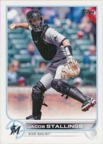 2022 Topps Update #US175 Jacob Stallings NM-MT Marlins ID:47371 - Baseball Card Single