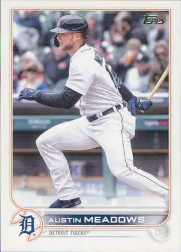 Baseball card US199 Austin Meadows 2022 Topps Update Tigers ID 47368