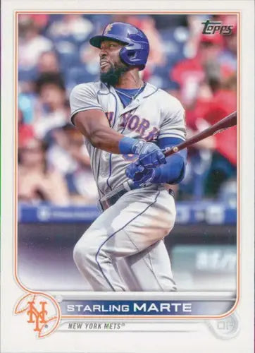 2022 Topps Update #US214 Starling Marte NM-MT Mets ID:49001 - Baseball Card Single
