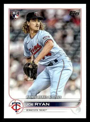 2022 Topps Update #US222 Joe Ryan - Baseball Card Single