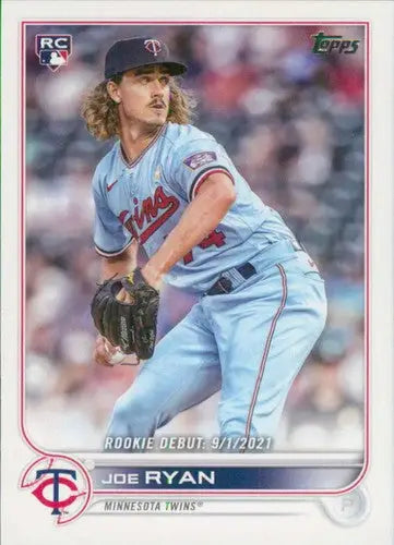 2022 Topps Update #US222 Joe Ryan NM-MT Twins ID:49025 - Baseball Card Single