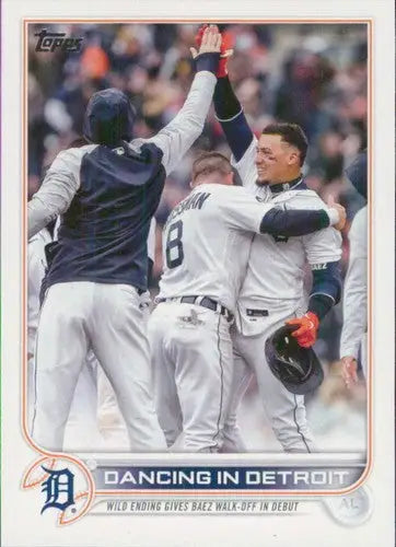 2022 Topps Update #US238 Javier Baez/Robbie Grossman NM-MT Tigers ID:47373 - Baseball Card Single