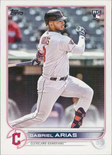 Original gloss 2022 Topps Update US248 Gabriel Arias Rookie Baseball Card